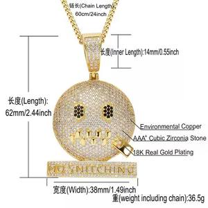 Pendentif Pikachu mignon très demandé, plaqué or, argent 925, breloque perle, bijoux hip-hop unisexe pour soirée - Product Image 2