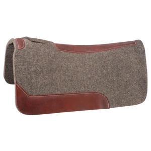 Tapis de selle professionnel classique en cuir et polycoton, design fantaisie, personnalisable, antidérapant, avec poignée en polaire, couleur sur mesure - Product Image 5