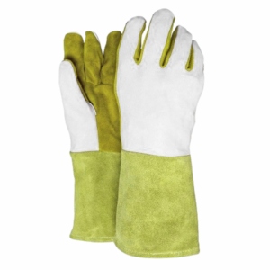 Top-Ranked Cowhide Split Leather Construction Safety <b>Gloves</b> Anti-Vibration Anti-Slip <b>Long</b>-Lasting Heavy Duty Fireproof Heat - Product Image 6