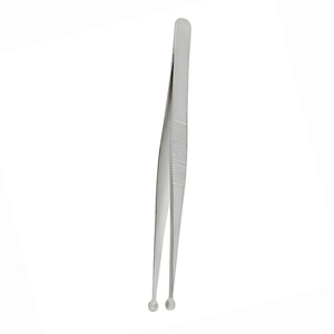 High Quality Beading Tweezers Cup Shaped Tips Bead Pearl Makeup Piercing Grabber Tweezers Wholesale OEM Piercing Suppliers - Product Image 2