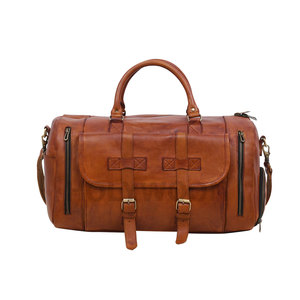 OEM ODM <b>Leather</b> Weekender <b>Bag</b> Handmade Cowhide Travel <b>Duffle</b> <b>Bag</b> <b>Leather</b> Carry On Travel <b>Bag</b> - Product Image 3