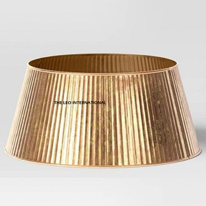 Premium Look New High Selling <b>Top</b> Quality Metal <b>Christmas</b> <b>Tree</b> Collar for <b>Christmas</b> <b>Tree</b> Stand Elegant for Home Decor - Product Image 1