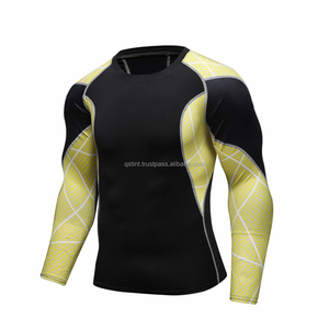 Camiseta de Compresión MMA Unisex con Estampado Personalizado, Pantalones Cortos de Compresión Blancos de Manga Larga, Secado Rápido, Spandex/Poliéster 220g, Ropa de Lucha BJJ Ajustada - Product Image 6