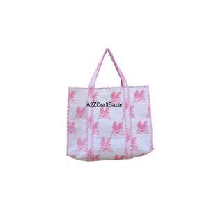 Bolso Tote de Algodón a Rayas Vintage de Lujo de Alta Gama para Mujer, con Asa Larga, Ideal para Viajes de Verano, Playa, Almacenamiento y Exhibición - Product Image 2