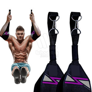 Sangles abdominales réglables en nylon et polyester de qualité supérieure, légères, pour la stabilité, la musculation et l'haltérophilie - Product Image 6