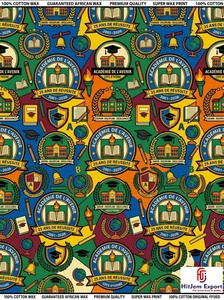 Custom African Wax Print Fabric Manufacturer School Anniversary Convention Uniform Celebration Fundraising <b>Textile</b> Supplier - Product Image 5