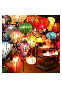 Traditional Vietnam Silk <b>Lanterns</b> with Custom Sizes Colors and Designs for Wholesale Buyers - Product Image 6