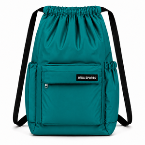 Custom Logo Drawstring <b>Backpack</b> Unisex Flex Sports Bag For Fitness <b>Training</b> And Travel Use - Product Image 1