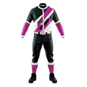 Uniforme de Béisbol Personalizado Profesional para Hombre, Jersey 100% Poliéster Hecho en Pakistán - Product Image 5