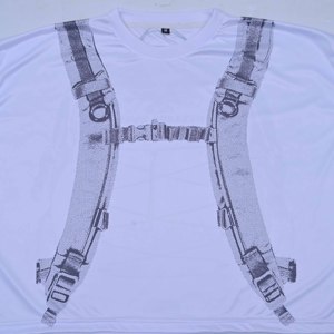 Vente en gros de T-shirts décontractés pour hommes à manches longues, imprimés sur mesure, respirants, en maille, coupe classique, à compression, col rond, écologiques et tendance - Product Image 3