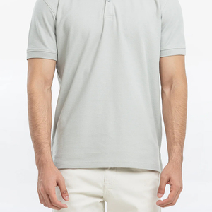 Polo de alta calidad con logotipo personalizado, transpirable, para hombre, recién llegado, polos de color sólido para hombre, precio al por mayor. - Product Image 2