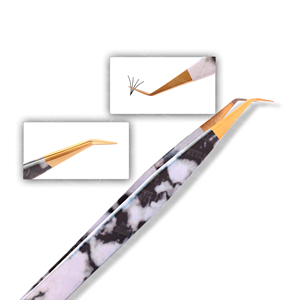 Pinzas para Extensión de Pestañas de Acero Inoxidable Japonés de Calidad Superior, Serie Elite Super Finas, Máximo Control - Product Image 2