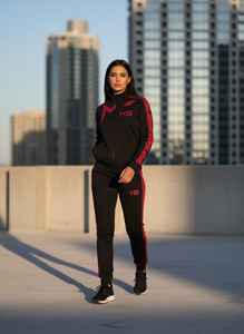 2024 Trending Men Sportswear 2 Piece Tracksuit Set Custom Logo <b>Zip</b> <b>Up</b> <b>Jacket</b> Slim Fit Joggers Training Suit Wholesale Activewear - Product Image 5