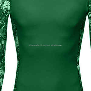 2025 meilleure vente hommes Rash Guard en gros hommes Rash Guard vêtements d'entraînement hommes surf plongée Rash guard - Product Image 2