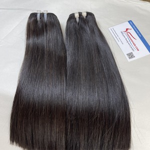Bundle de Cheveux Humains Noirs Naturels de Luxe Super Soyeux Raides Os Vietnamien Bundles Droits - Product Image 3