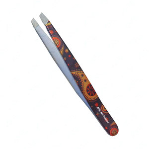 Professional Stainless Steel Slant & <b>Pointed</b> Tweezers Beauty Instruments Hair <b>Removal</b> <b>Tool</b> for Men and Women - Product Image 1