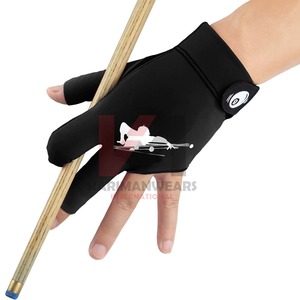 Guantes de Billar de Alta Calidad, Transpirables, de Baja Fricción, Deslizamiento Suave, Suministro OEM - Product Image 1