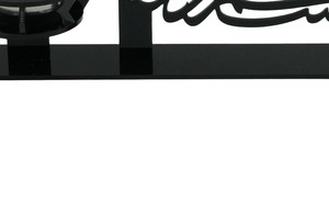 เชิงเทียนตกแต่งลายอักษรอารบิกสีดำสุดหรู สำหรับใช้ในบ้านตะวันออกกลางและอ่าวอาหรับ ของขวัญสำหรับเดือนรอมฎอน - Product Image 6