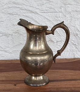 Carafe vintage en laiton de haute qualité avec finition polie pour la maison, les restaurants et les hôtels, pichet en métal pour l'eau - Product Image 2