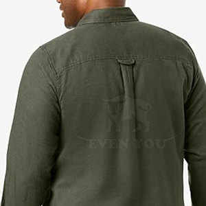 Camisetas clásicas de franela, ligeras y cálidas, ideales para uso casual y conjuntos en capas. Camisetas de franela. - Product Image 6