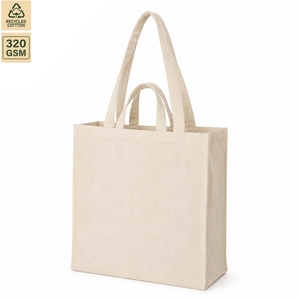 กระเป๋าผ้าแคนวาสฝ้าย 310 GSM สำหรับช้อปปิ้ง ขนาด 38x42x20 ซม. รับทำโลโก้ตามสั่ง ขายส่ง OEM แบรนด์ส่วนตัว สั่งซื้อจำนวนมาก รุ่น SNCH101 - Product Image 4