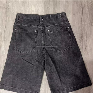 Short ample en jean pour hommes, vêtements de plage et de gym, short brodé le plus vendu pour hommes - Product Image 6