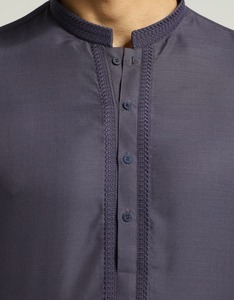 Elegante Shalwar Kameez Tradicional Indio de Algodón de Alta Calidad para Hombre |   Ropa para Fiestas y Eventos de Boda Sin Arrugas - Product Image 3