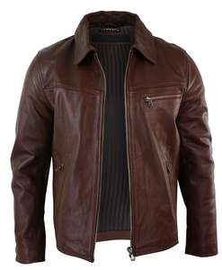 Nueva Chaqueta Formal Ligera de Invierno para Hombre, Diseño Personalizado OEM, Chaqueta de Cuero Transpirable de Alta Calidad para Venta en Línea - Product Image 5