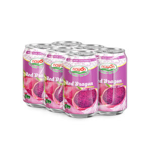 Bebida de Jugo de Pitaya Roja de Vietnam, Jugo Enlatado 330ML, NAWON, Alimentos y Bebidas, Bebidas Refrescantes al por Mayor, Bajo en Azúcar, Halal, Bebida Fría - Product Image 3