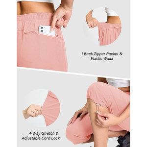 Modern Design Women's Cargo Shorts Wholesale Price Multiple Zipper Pockets High Quality Streetwear Shorts Women Oem Service - Product Image 3