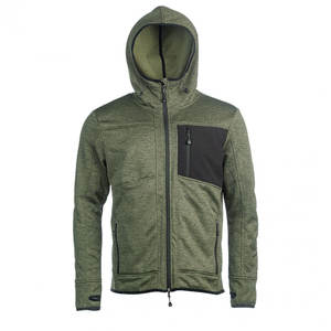 Chaqueta de Softshell Personalizada para Hombre, Venta al por Mayor, Talla Grande, Verde, con Capucha, para Exteriores, con Bolsillos con Cremallera Negros - Product Image 6