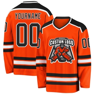 Maillot de hockey 3D personnalisé vert herbe rouge-blanc Père Noël, qualité supérieure, vente en gros, directement de l'industrie, le plus vendu - Product Image 5