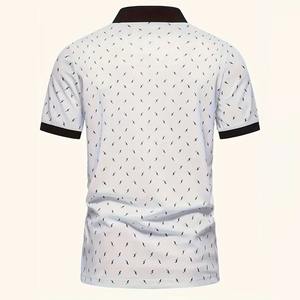 Camiseta Polo 100% Algodón para Hombre, Marca Privada, Corte Ajustado, Proveedor Mayorista, Camiseta Polo Transpirable de Verano - Product Image 3