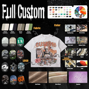 Camiseta de Manga Corta con Cuello Redondo para Hombre, con Estampado Frontal, Estilo Urbano, Corte Regular, Jersey de Algodón Transpirable, Negro y Borgoña - Product Image 5