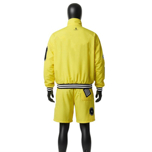 Conjunto Deportivo Personalizado con Capucha, Chaqueta Cortavientos y Pantalones Cargo, Diseño Deportivo, Poliéster, Unisex, 2026 - Product Image 3
