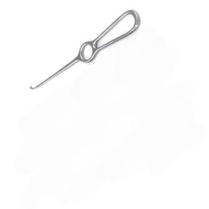 เครื่องมือแยกเนื้อเยื่อแบบ Volkmann Rake Retractor คุณภาพสูง 1 ง่าม ปลายทู่ – ผลิตจากเหล็กกล้าไร้สนิมเยอรมัน ใช้ซ้ำได้ สำหรับการผ่าตัดกระดูก ข้อต่อ และผิวหนัง - Product Image 1