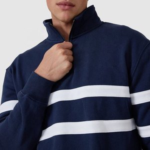 Sudadera de Hombre con Cierre de Cremallera, Cuello Redondo, Corte Regular, Tejido Cómodo, Estilo Casual de Invierno, Felpa Francesa, 100% Poliéster Econex - Product Image 4
