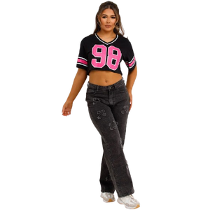 Maillot de football américain en mesh respirant et léger, personnalisable avec logo, marque privée, fournisseur en gros - Product Image 2