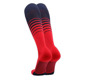 High Quality <b>Waterproof</b> Durable Lightweight Basketball Striped <b>Socks</b> Over the Calf for Soccer Baseball Softball - Product Image 1