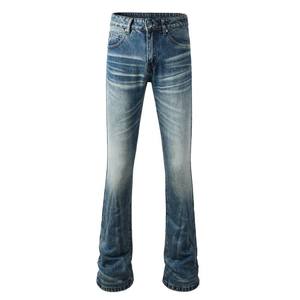 Pantalones Vaqueros Azules Oscuros de Corte Holgado Personalizados para Hombre, Nueva Moda de Verano, Estilo Urbano, Vaqueros Personalizados para Hombre - Product Image 2