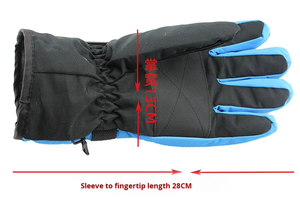 Gants de ski légers en Spandex/Coton, compatibles écran tactile, imperméables, pour snowboard et glace, fournis directement par l'usine chinoise - Product Image 5