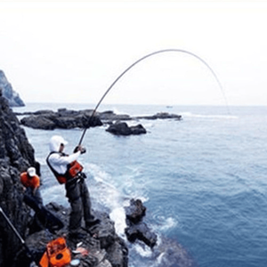 Caña de Pescar Telescópica de Fibra de Vidrio de 2.4M, Portátil, para Espacios Pequeños - Product Image 4