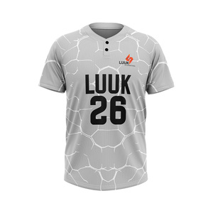 Jersey de Béisbol Personalizado de Primera Calidad, Ropa Deportiva Transpirable Sublimada, Uniforme con Diseño Moderno, Todas las Tallas y Colores - Product Image 1