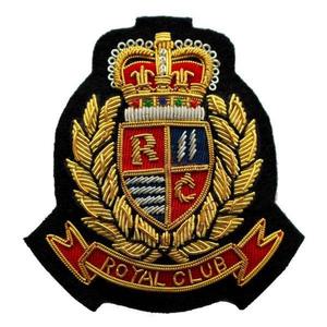 Broderie 3D en fil métallique faite à la main / Badges de regalia maçonniques en forme de cœur pour adultes unisexes Vente directe - Product Image 6