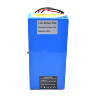 Paket Baterai Lithium Ion 48V 15Ah untuk Sepeda Listrik, Skuter Listrik, Skuter Pedal Listrik