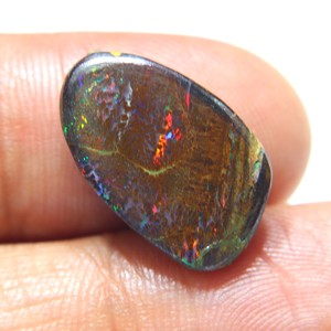 Ópalo de Boulder Koroit Australiano Natural, Cabujón Hecho a Mano, Piedra de Ópalo de Boulder Australiano para Joyería, Gema - Product Image 2