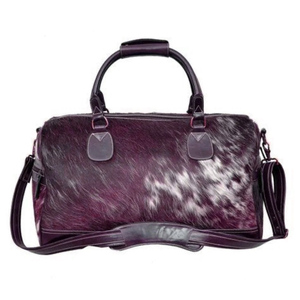 Bolsa de Viaje de Gran Capacidad con Pelo de Vaca, Nueva Bolsa de Viaje Ecológica para Fin de Semana, Bolsa de Viaje Personalizada con Pelo de Vaca - Product Image 4