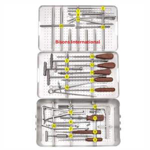 BISONS - Implante Quirúrgico de Fijación Espinal, Sistema de Placa Torácica Anterior Manual de Acero Inoxidable, Venta al Por Mayor - Product Image 2