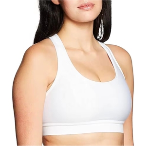 Women's High Support Sports Bra for Swimming Yoga Fitness Running Breathable Quick Dry Removable Pads Front Option Sports Bra - Product Image 5