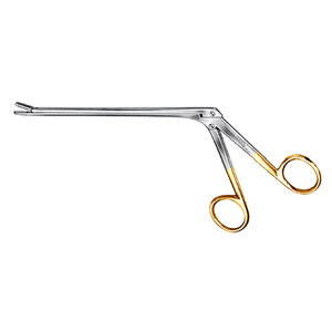 JACKBILLY Rongeur manuel en acier inoxydable de 8 pouces, haute qualité, pour disque intervertébral, angle de 45 degrés, tige de morsure 2 x 10 mm - Product Image 2
